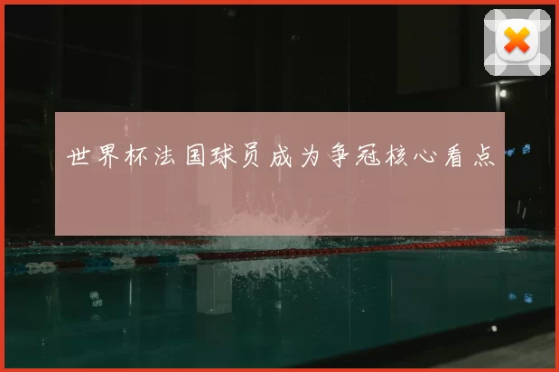 世界杯法国球员成为争冠核心看点