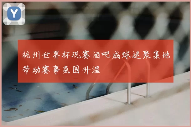杭州世界杯观赛酒吧成球迷聚集地带动赛事氛围升温