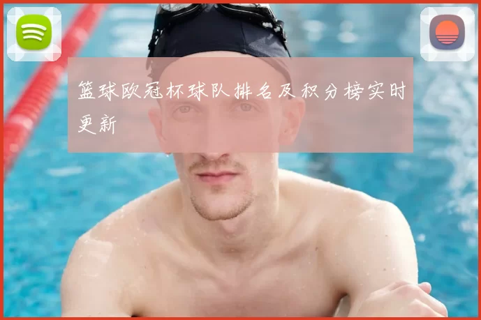 篮球欧冠杯球队排名及积分榜实时更新