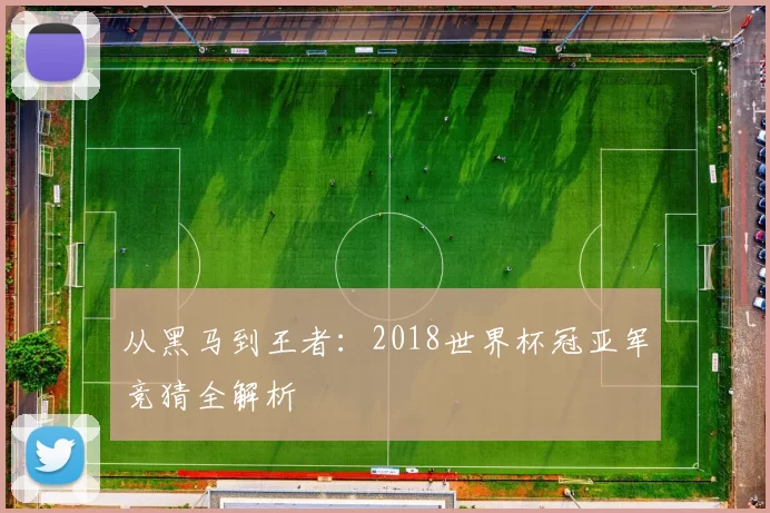 从黑马到王者:2018世界杯冠亚军竞猜全解析